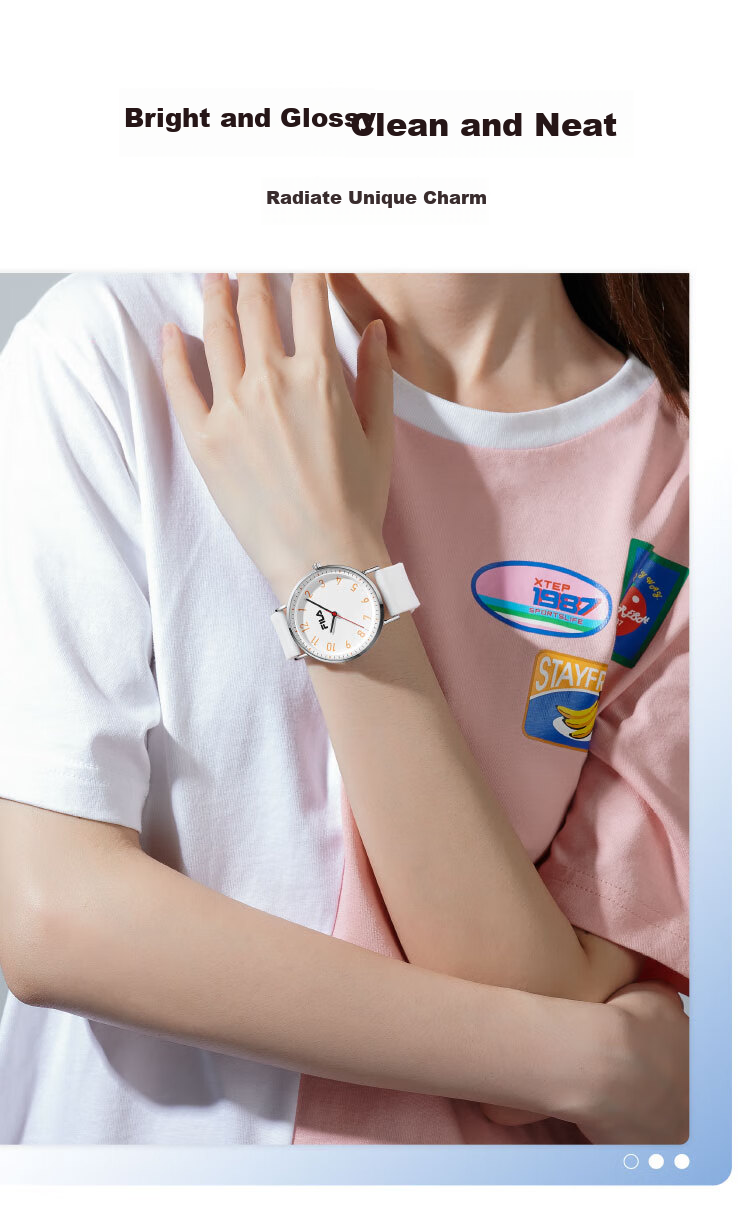FILA Watch, Youth Waterproof Wristwatch, for Male And Female Students in Middle And High School, Exam Silent Watch, Model 6707 2