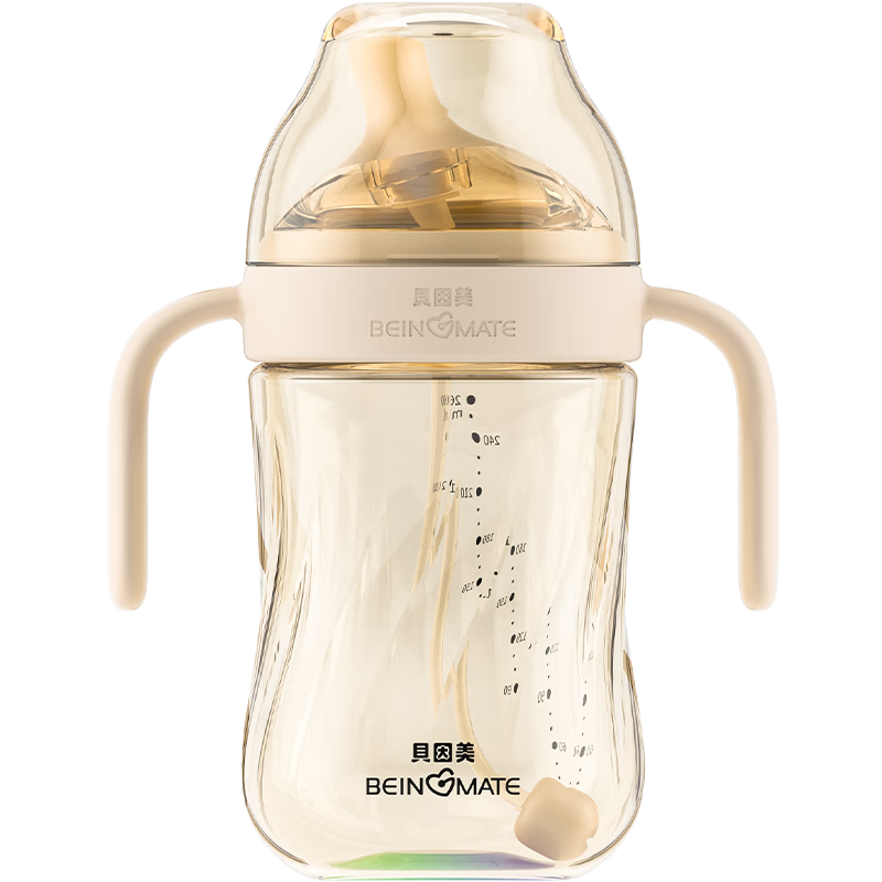 Beingmate Baby Anti-Colic Feeding Bottle with Gravity Ball PPSU Nipple for 6+ Months Baby