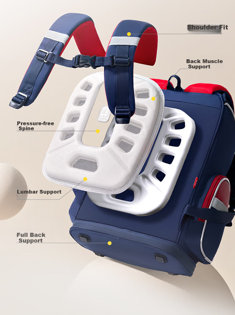 Disney Backpack for Primary School Girls Grades 4-6, Spine-Protecting, Load-Reducing, Multi-Layered, Large Capacity, Breathable, Double Shoulder Bag, Three-Piece Set 11