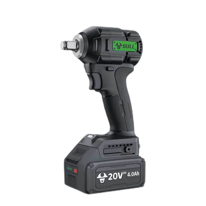 BULL Lithium Brushless Electric Impact Wrench High Torque Cordless Multifunctional Air Gun Dual Battery 4.0Ah GBS450(4.0S)