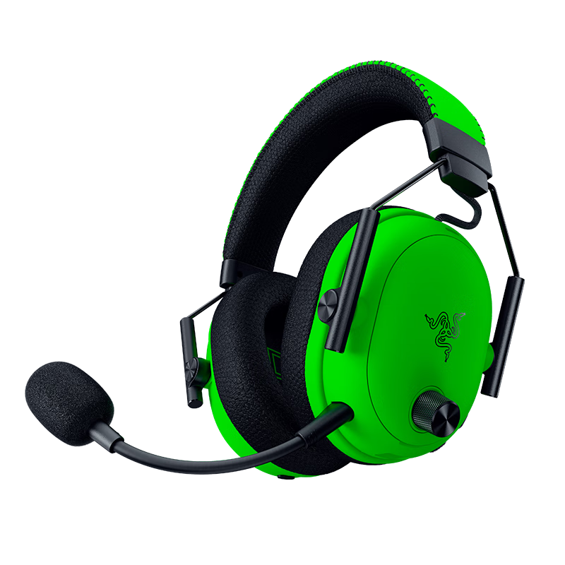 Razer BlackShark V3 Pro Professional Edition, Esports Green, Xbox Authorized Wireless Over-Ear Gaming Headset, Active Noise Cancellation, Tri-Band EQ Adjustment, for CSGO And PUBG