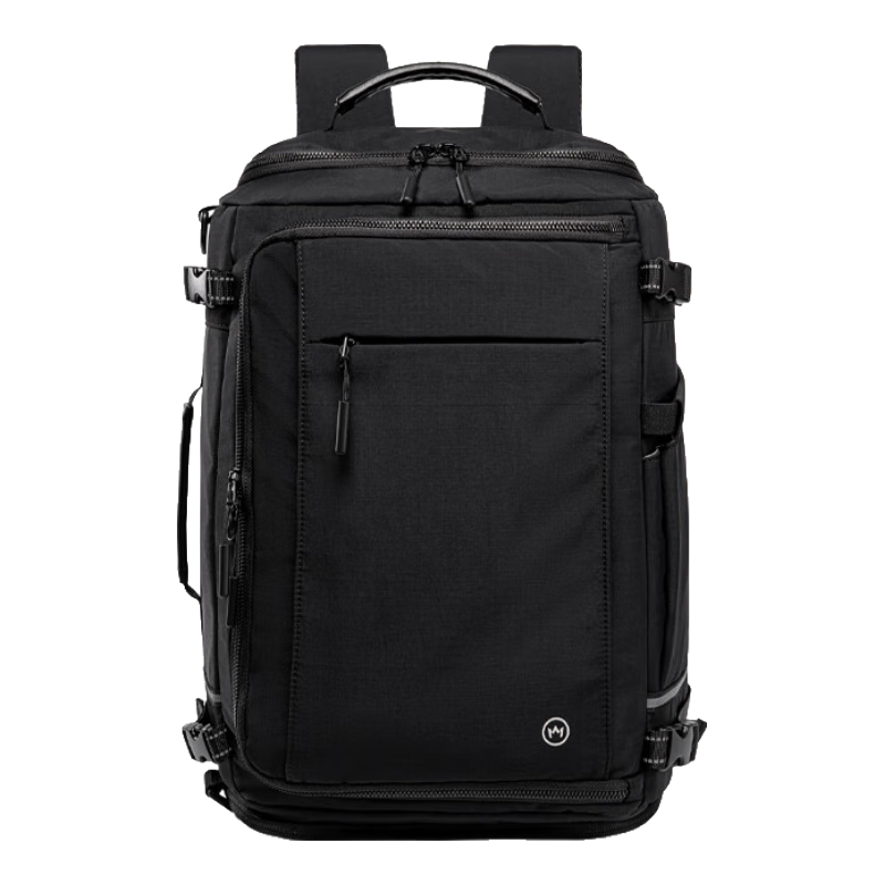 One's Member Fashion Multifunctional Sports Backpack Business Travel Expandable Gym Student School Bag Night Black