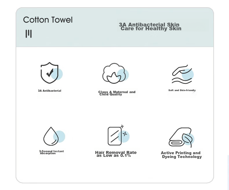 KING SHORE Towel Gift Set, Class A Pure Cotton Sports Towels And Bath Towels Three-Piece Set, Full Set of Towels, 1 Bath 2 Towels, Beige 3