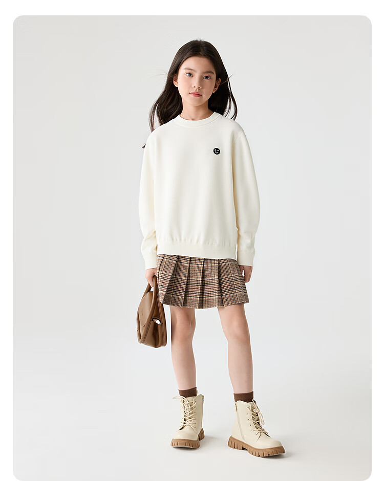 BALABALA balaOne Kids Sweater Children's Knitwear Boys Girls 2025 Spring Autumn Base Layer Parent-Child 208325103209 9