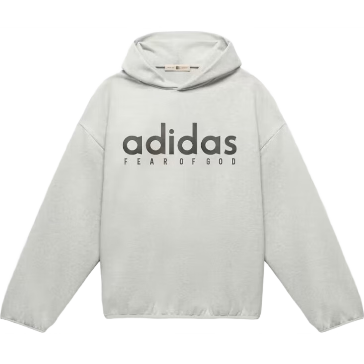 Adidas Fear of God Athletics Series Unisex Sweatshirt JZ7367 Light Grey L