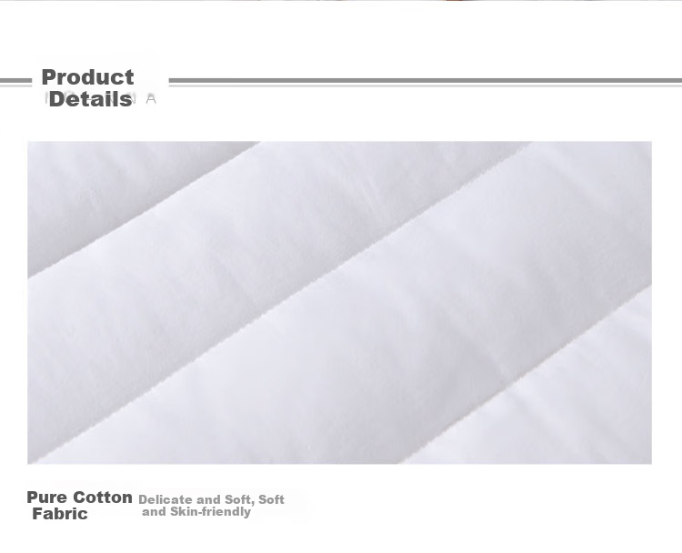 FUANNA Home Textile Pillow, Anti-Mite And Antibacterial Pillow Core, Washable, Low Pillow, Pure Cotton Fabric, Hotel Pillow Core, 70*45cm, M 10