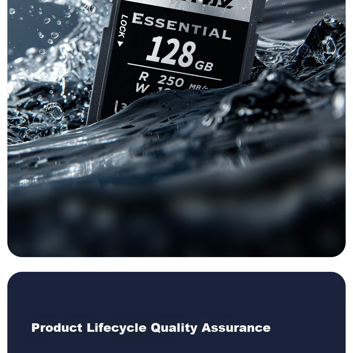 Zhiyukeji 128GB SD Memory Card, U3 V60 6K High-Speed Camera Storage Card, Mirrorless And DSLR Camera Storage Card, Read Speed 250MB/s, Write Speed 100MB/s 12