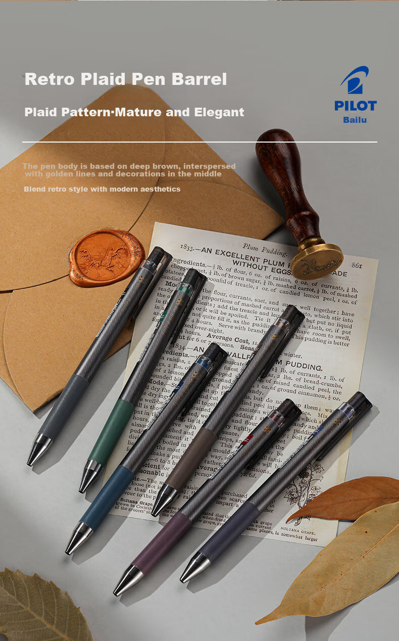 PILOT Juice Up Gel Pen Limited Edition Retro Color Shiny Metal Juice Pen for Journaling, Retractable ST Tip, Office And Student Use LJP-20S4 Gross Black 7