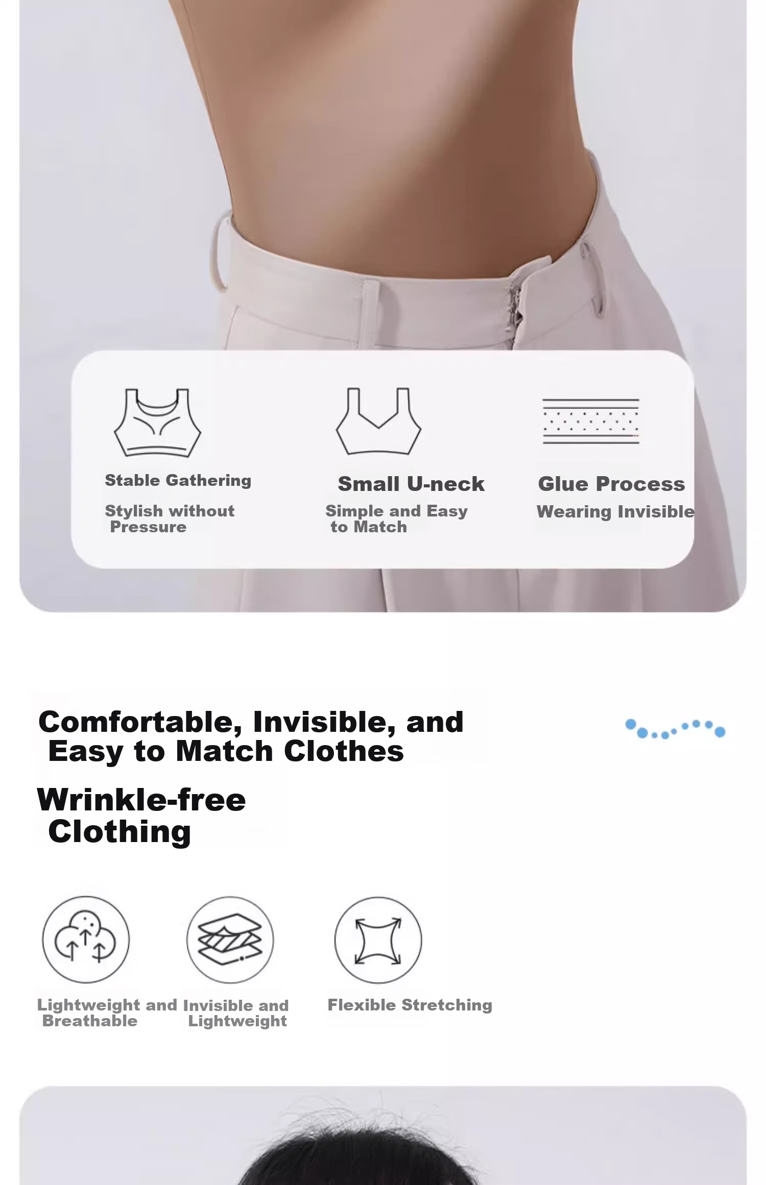 MiiOW Ice Silk Camisole Tank Top for Women with Built-In Bra Pads, White Seamless Sun Protection Inner Wear Or Outer Layer 7