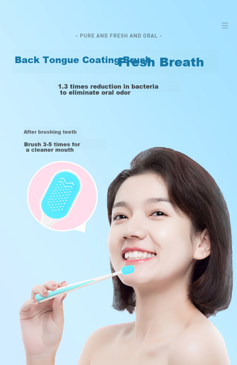 Jijianshenghuo [Promoted by Sales Team] Classic 48-Hole Wide-Head Soft Bristle Toothbrush for Women And Men, Sensitive Teeth Protection, Adult, 2 Pieces 5