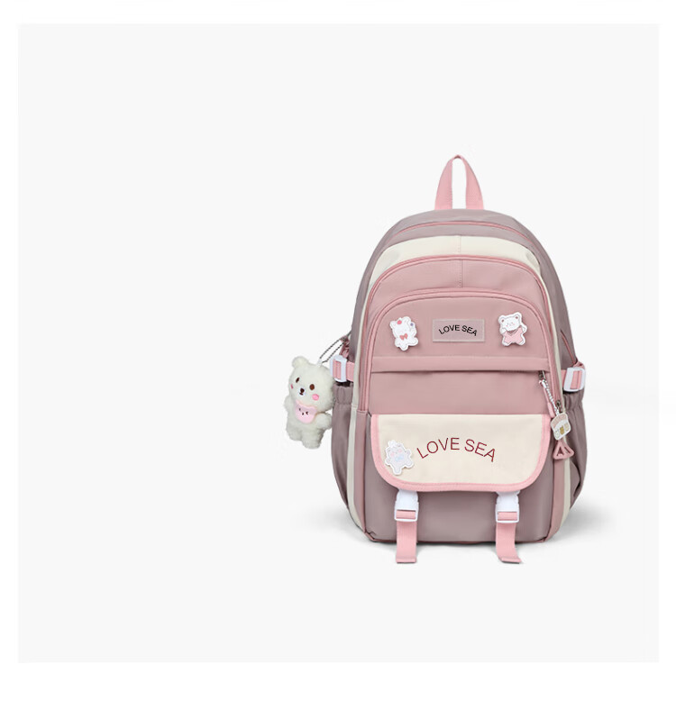 Aiqinghai Women's Backpack, School Bag for Middle And High School Students, Large Capacity Commuter Backpack, Casual Lightweight Laptop Bag 11