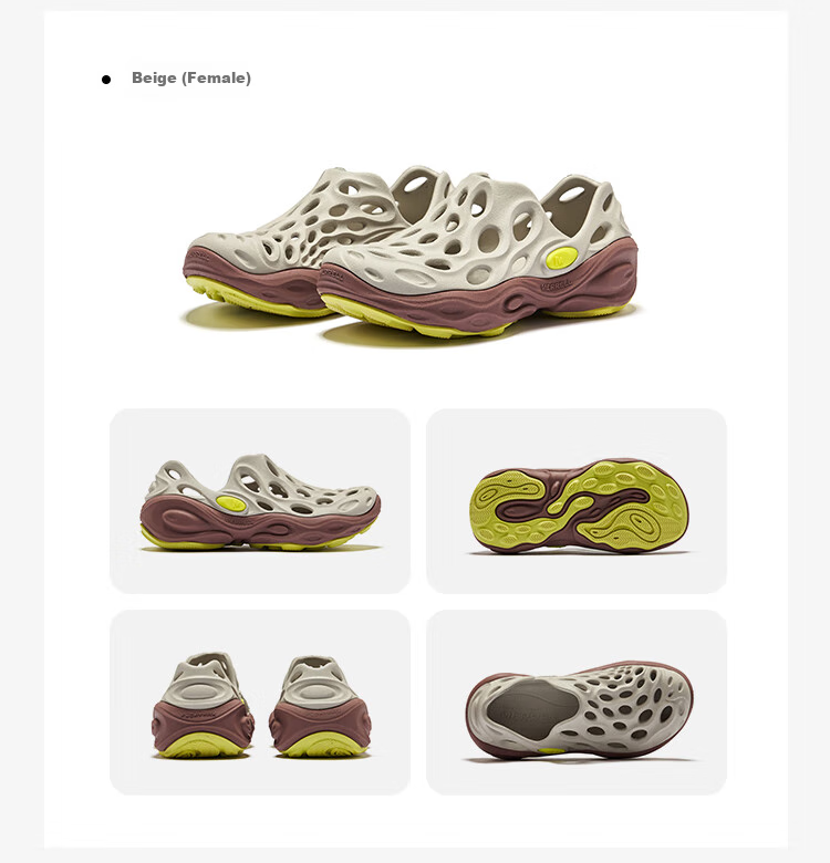 Merrell Outdoor Creek Hiking Hydro Moc Venom 3 Thick Sole Comfortable Breathable Beach Sandals 7730 Pink Size 37 26