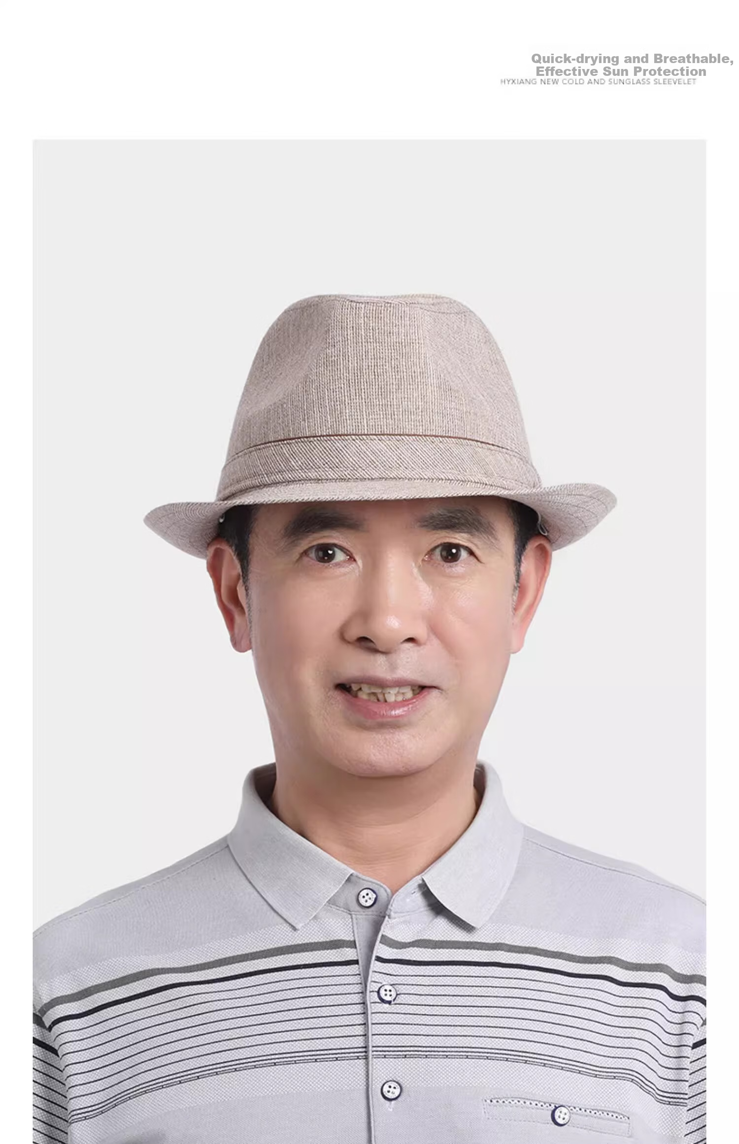 Hengyuanxiang Sun Hat for Men, Middle-Aged And Elderly, Breathable Summer Hat, Straw Hat, Sun Hat for Fathers, Grandfathers, And Old Me 17