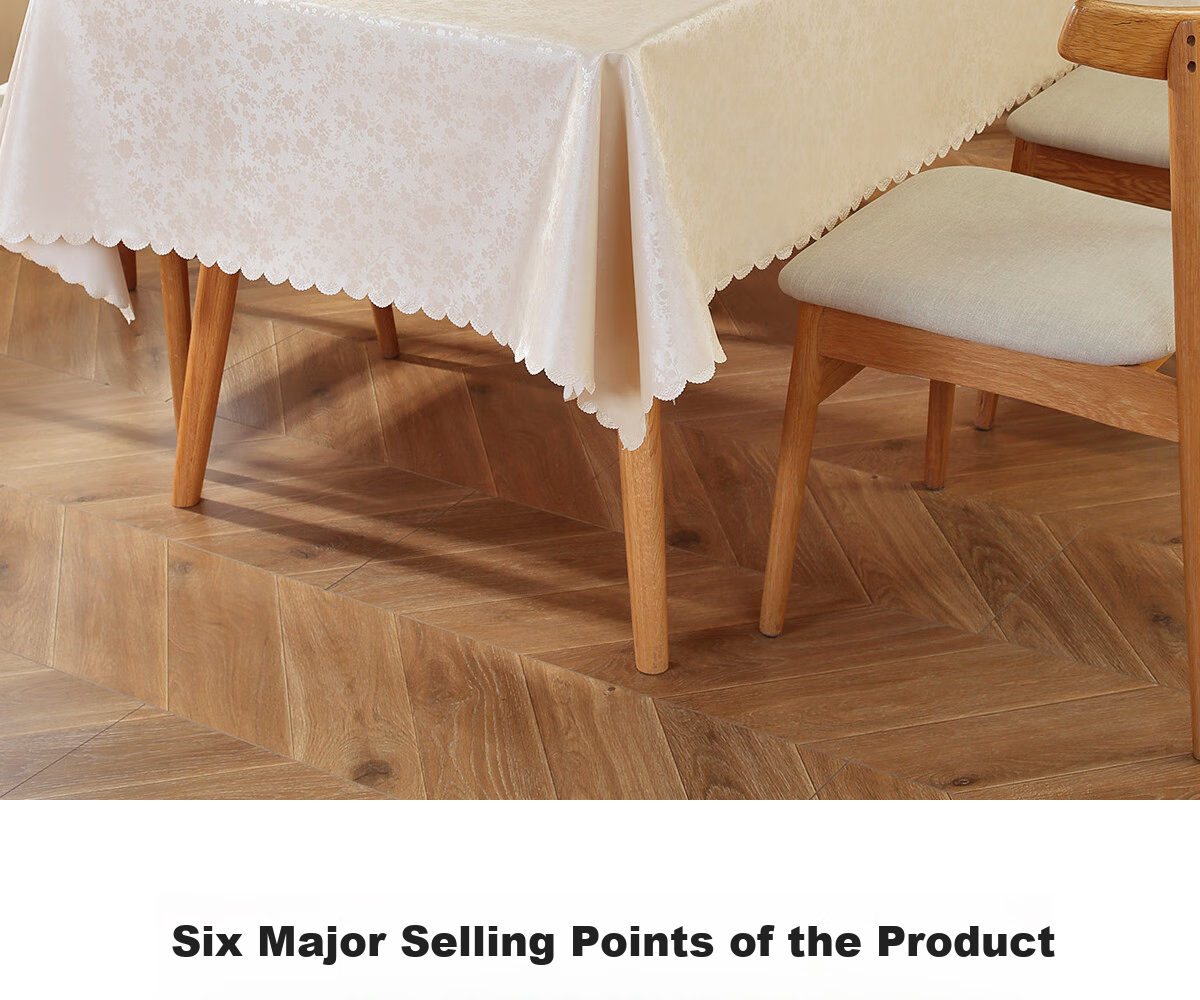 Ali Tablecloth, Waterproof, Oil-Resistant, Heat-Resistant, Luxurious Feel, Coffee Table Mat, PVC, Rectangular, Lucky Ball, 140*180cm 2