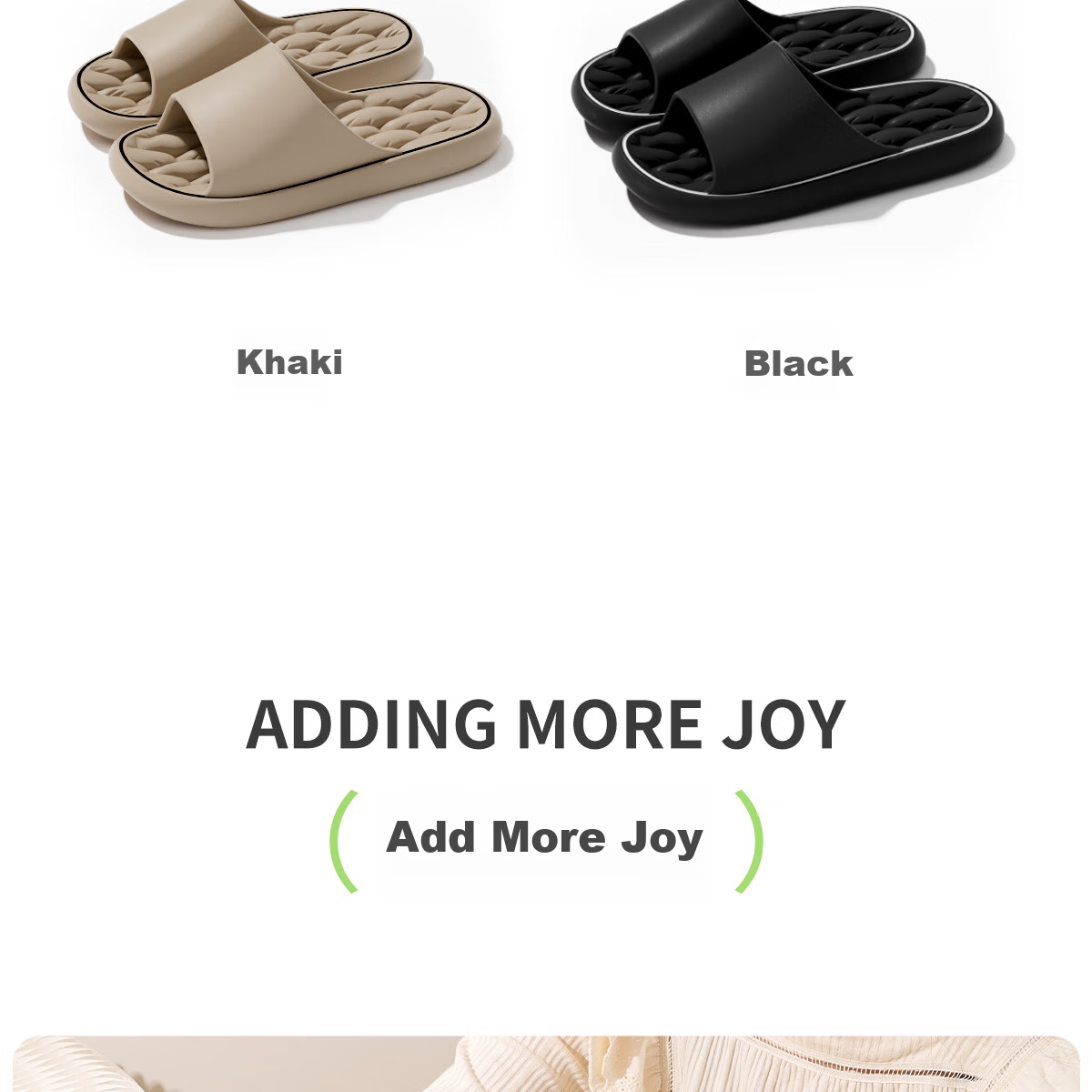 TZLDN Large Size Squishy Slippers for Men, Summer Bathroom Shower Non-Slip Home Quiet EVA Sandals 14