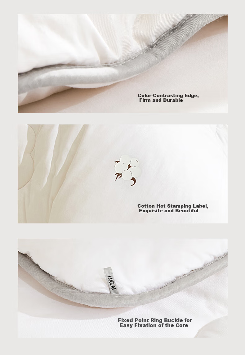 LUOLAI Home Textiles, 100% Xinjiang Cotton Quilt, Pure Cotton Warm Thick Winter Comforter, Weighing Approximately 5.2 Ji 9