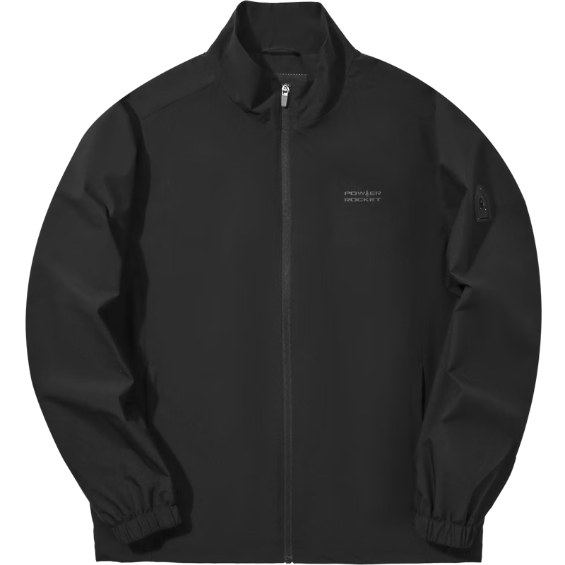 HLAHLA Men's Jacket 25 Rocket Power Sports Stand Collar Printed Autumn Coat