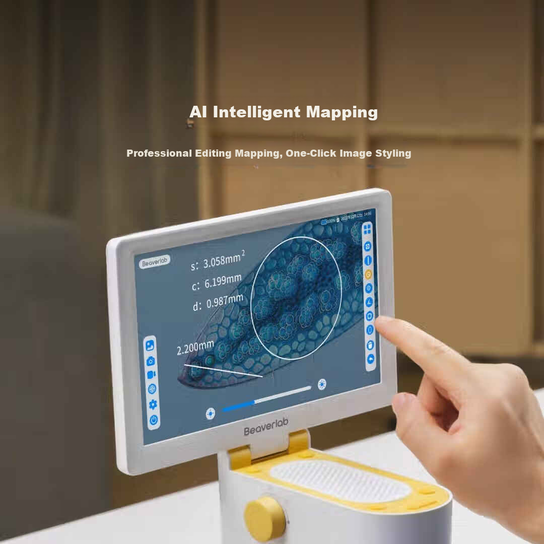 Dangdangli Intelligent Microscope, Professional High-Definition High-Magnification Optical And Electronic Microscope, Scientific Experiment, Birthday Gift for Boys And Girls