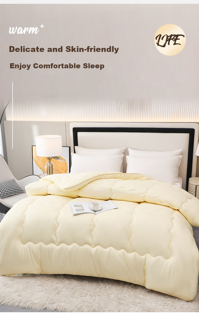 Hengyuanxiang Comforter, Class A Antibacterial Soft All-Season Duvet Insert, 5 Jin Spring And Autumn Quilt, Dormitory Single Air Conditioning Comforter, 150*200cm 5