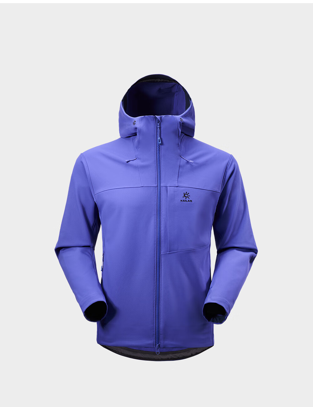 KAILAS M8 IC Hooded Softshell Jacket Men Fleece Warm Breathable Stretch Durable Windproof Hiking Coat Autumn Winter 12