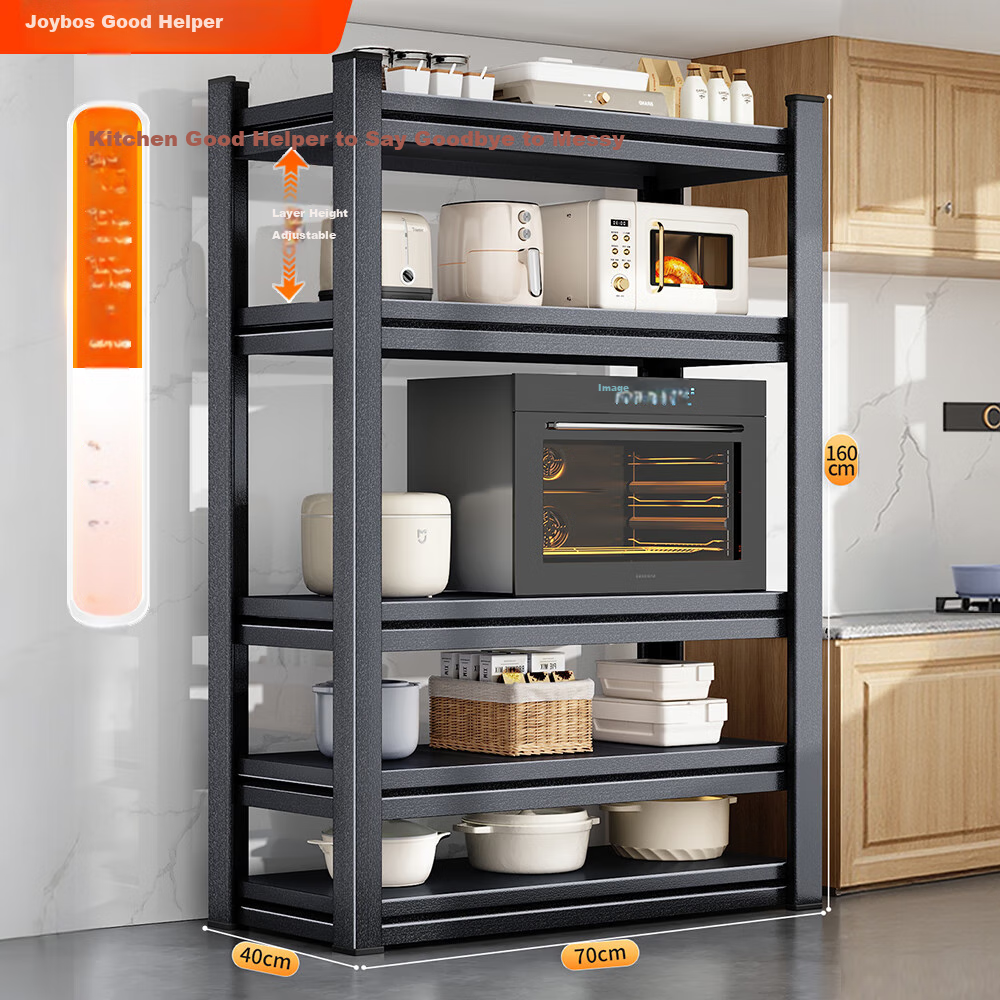 Jiabangshou [Chow Yun-fat Recommended] Kitchen Storage Rack Microwave Oven Stand Multi-functional Oven Pot Rack Storage Shelf