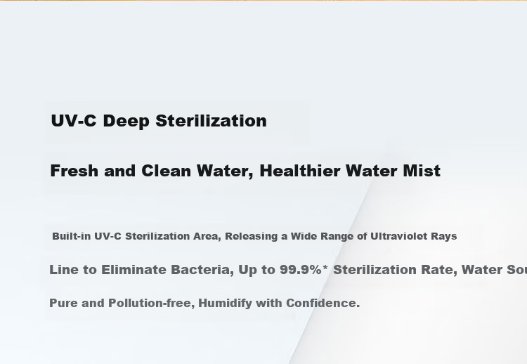 Mijia Xiaomi Smart Disinfecting Humidifier 2, Bedroom Quiet Operation, Sterilization for Pregnant Women And Infants, Intelligent Constant Humidity, Top Water Filling, Moisturizing Gift, 4.5L Large Capacity MJJSQ05DY 4
