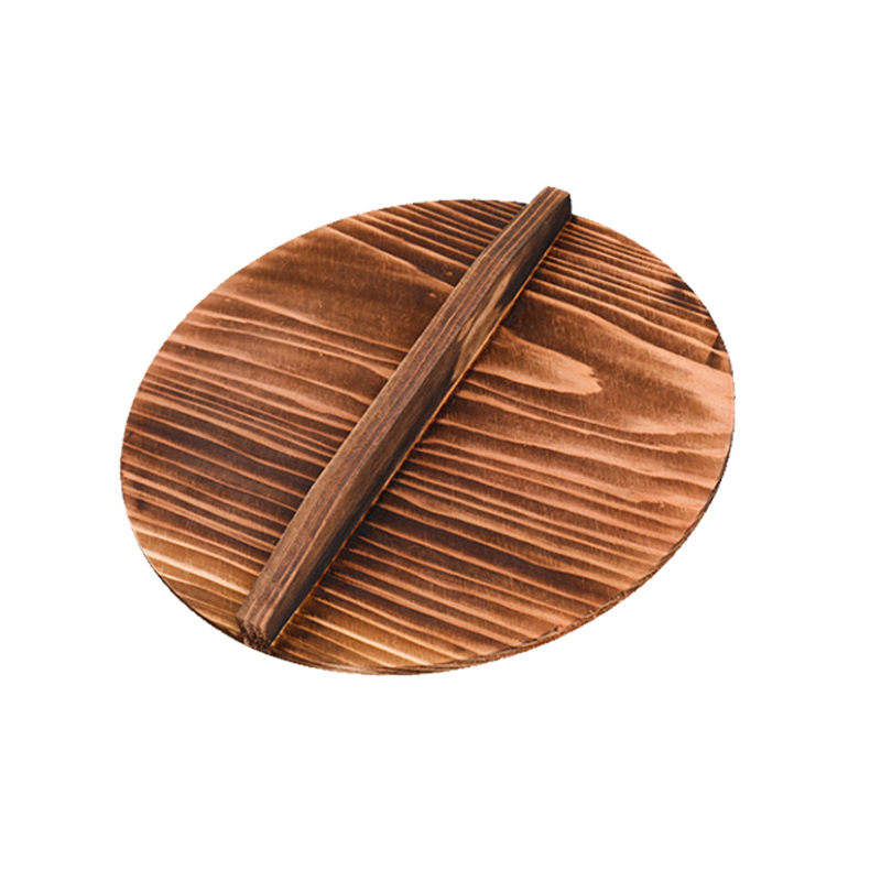 Quanshi Cedar Wood Pot Lid Household Traditional Wooden Round Stir-Fry Pan Cover Solid Wood Water Jar Lid Large Pot Lid 40cm