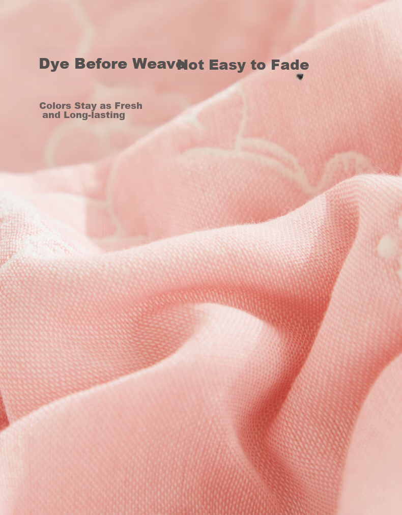 Hengyuanxiang Class A Antibacterial Pure Cotton Six-Layer Gauze Pillowcase, One Pair, 50*80cm (Nai Tuanguannu) 9