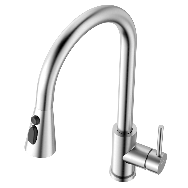 ARROW 304 Stainless Steel Hot And Cold Water Faucet, Rotatable Pull-Out Tap, Kitchen Pull-Type [15% Refreshing Subsidy]