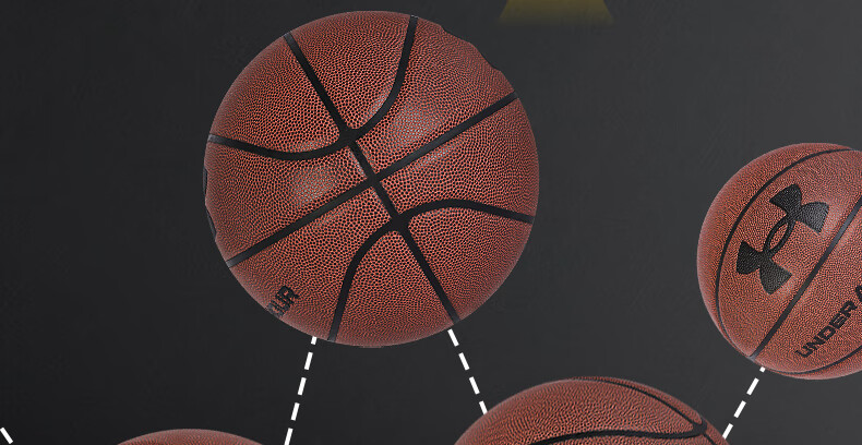 Under Armour Basketball Size 5 Kids 6-12 Years Indoor Outdoor Professional Training Game Ball Kindergarten Elementary School Gift 3-6 Years 24