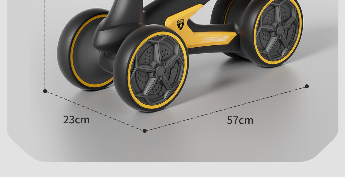 AUTOMOBILI LAMBORGHINI Kids Balance Bike for 1-3 Years Old Boys and Girls Birthday and New Year Gift Toddler Walker Scooter 8