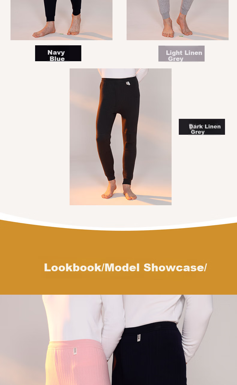 Yiershuang [Triple-Layer Thickened 100% Pure Cotton] Thermal Pants Knee Protection Patch Pants for Men And Women, Middle-Aged And Elderly Autumn Pants Cotton-Lined Pants for Fall And Winter 14