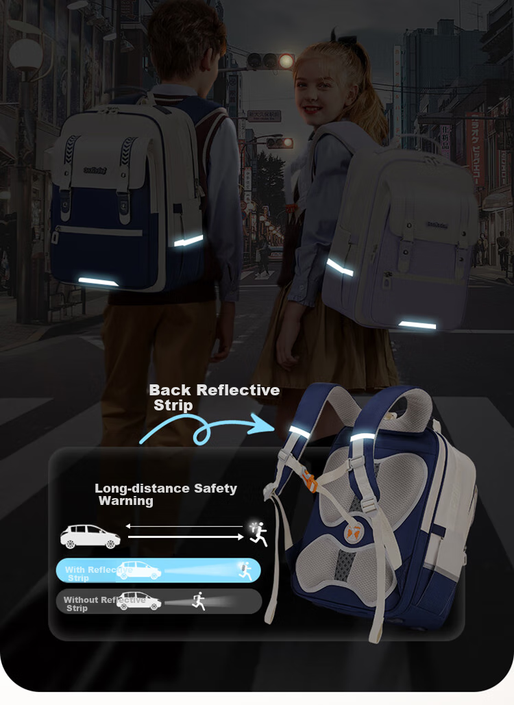 COOLBABY Schoolbag for Primary School Boys And Girls Grades 1-3 Children's Spine-Protecting Shoulder-Protecting Stylish Backpack 16