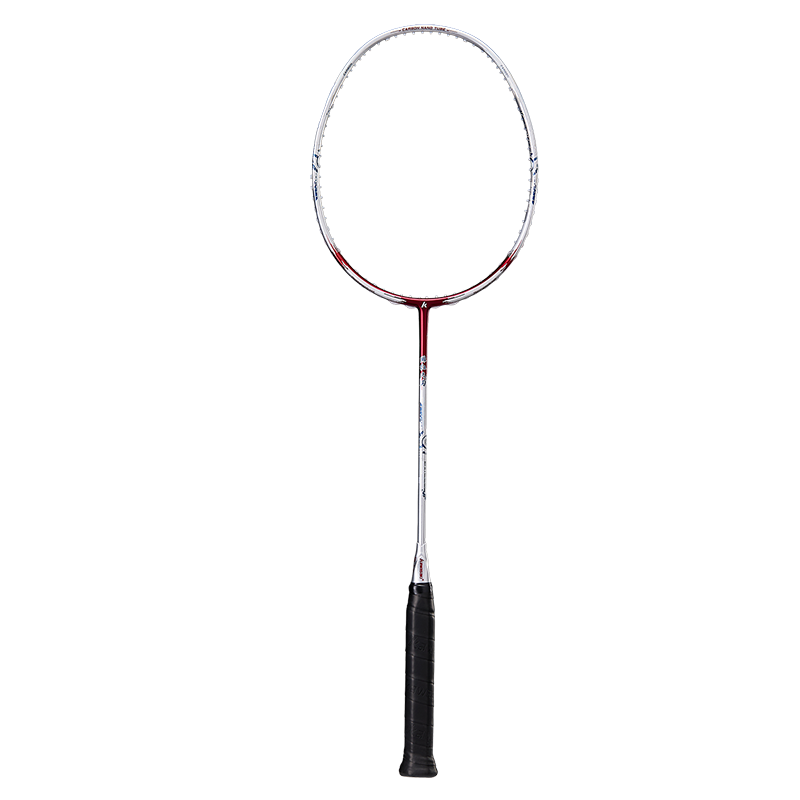 KAWASAKI Full Carbon Badminton Racket 5U Professional Offensive Red Blade Cartier Red (Pre-strung)