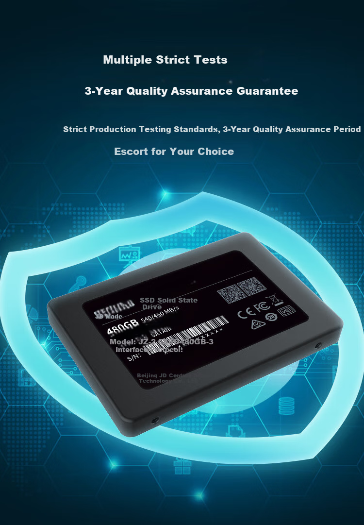 JD Original 3 Series 960GB SATA3.0 Interface SSD Solid State Drive for Desktop And Laptop Computer Upgrades And Expansio 8