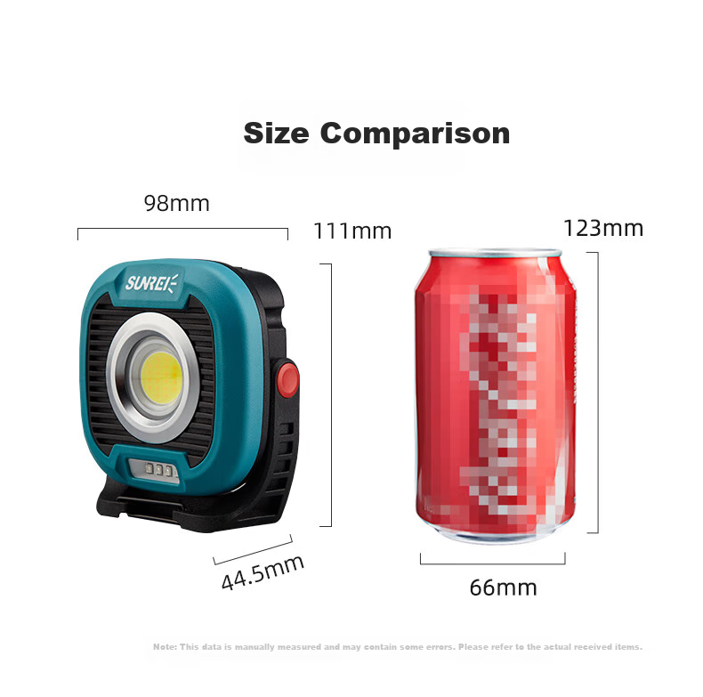 Shanlishi C1500 Deep Gray LED Work Light, All-Terrain Ultra-Bright Camping Light, Campsite Lamp, Illumination Light 1