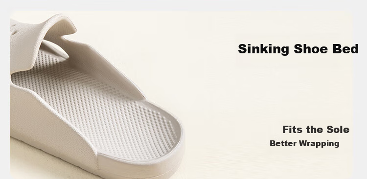Home Story × Jingdong Co-Branded EVA Odor-Resistant Ultra-Soft Perforated Slippers for Children, Yellow, Size 31-32 23