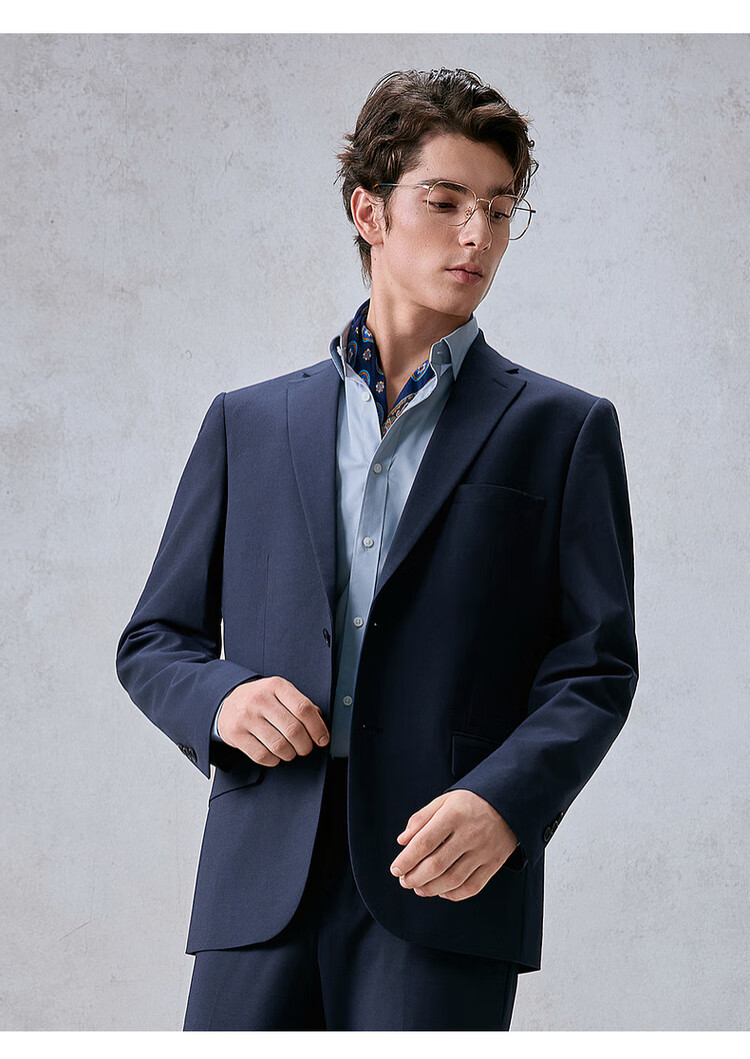 G2000 Antibacterial Multi-Stretch Business Formal Suit for Men, All-Season Office Wear 23