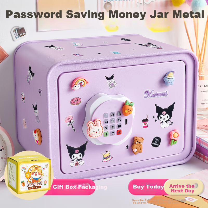Quran Children's Money Box Safe Cabinet Toy for Boys And Girls Birthday Gift, Ages 7-14, 6-10 Savings Jar