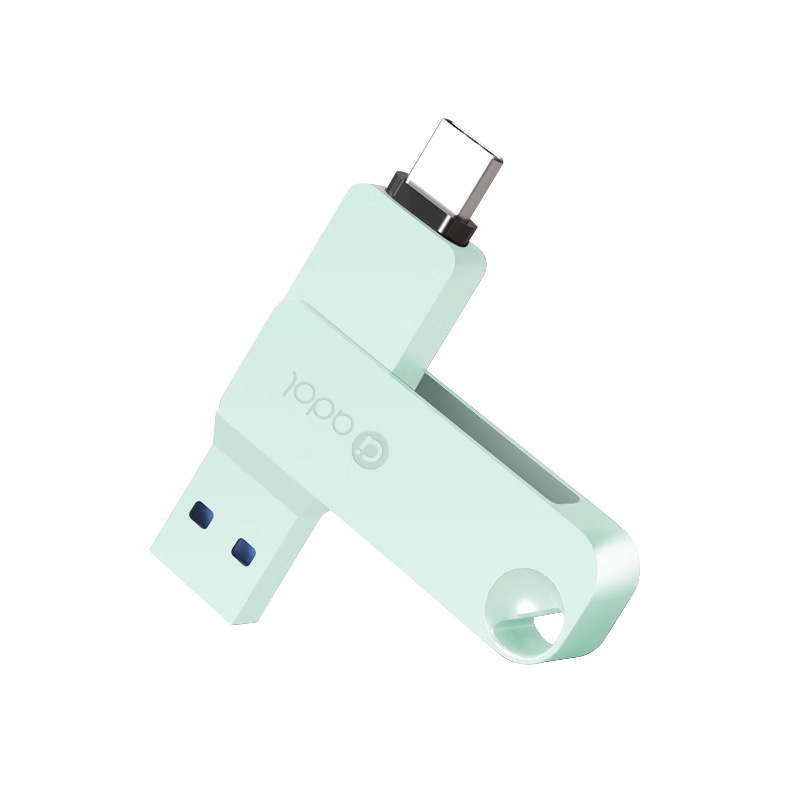 ASUS a 32GB Type-C USB 3.2 Dual Interface High-Speed Metal USB Flash Drive PM310 Jasmine Green for Phone and Computer