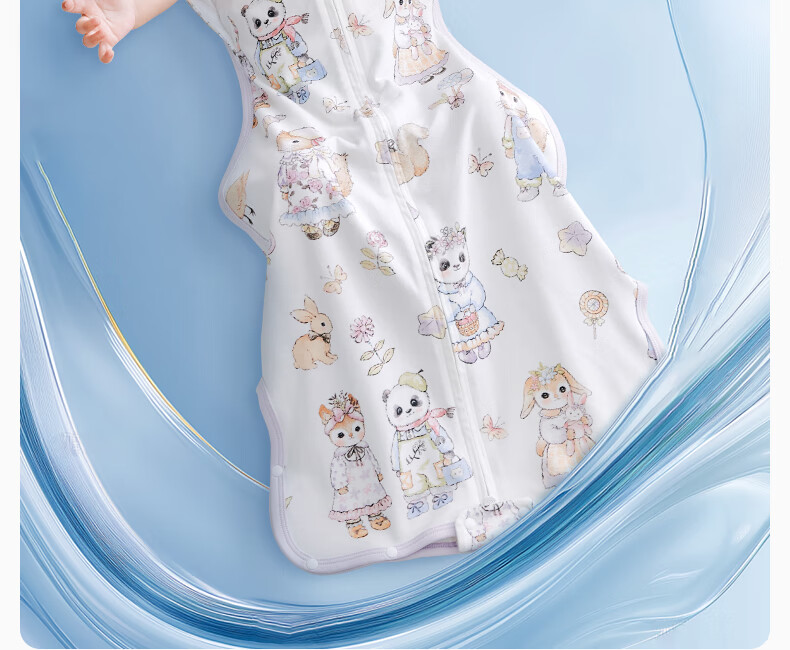 BUBBLE TREE Baby Anti-Startle Sleeping Bag Swaddle Sack for Newborns Infant Sleep Sack 2