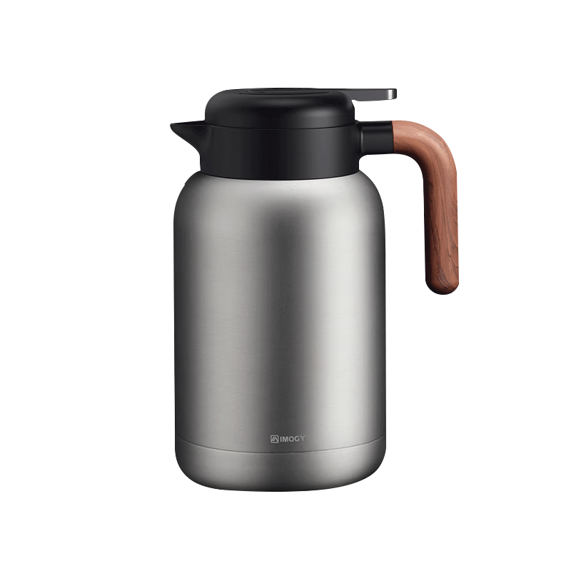 IMOGY German IMOGY Insulated Thermos Household Stew Tea Pot Large Capacity Hot Water Kettle 316L Stainless Steel Stew Brewing Pot Thermal Bottle
