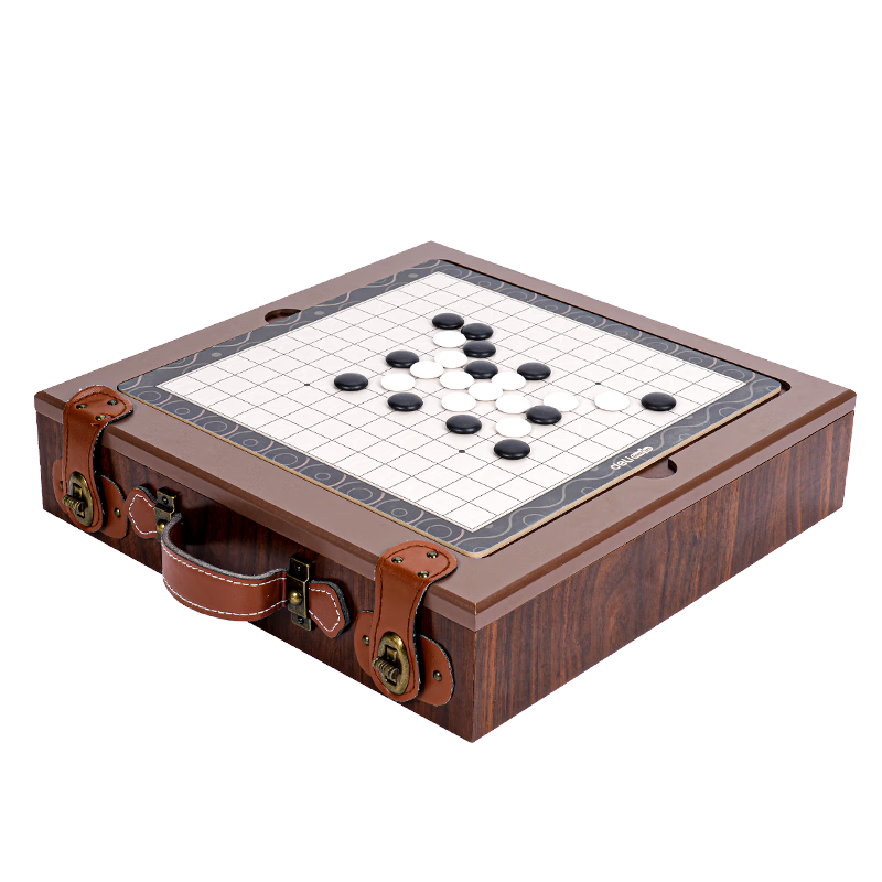 Deli Children's Multifunctional Board Game Gift Box - Go, Chinese Chess, Gomoku Educational Toy