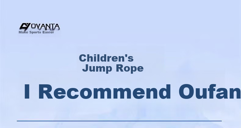 Oufanda Children's Jump Rope for Kindergarten, Primary School Students, First Grade, Ages 3-5 Exam-Specific Non-Tangling Cotton Rope 2