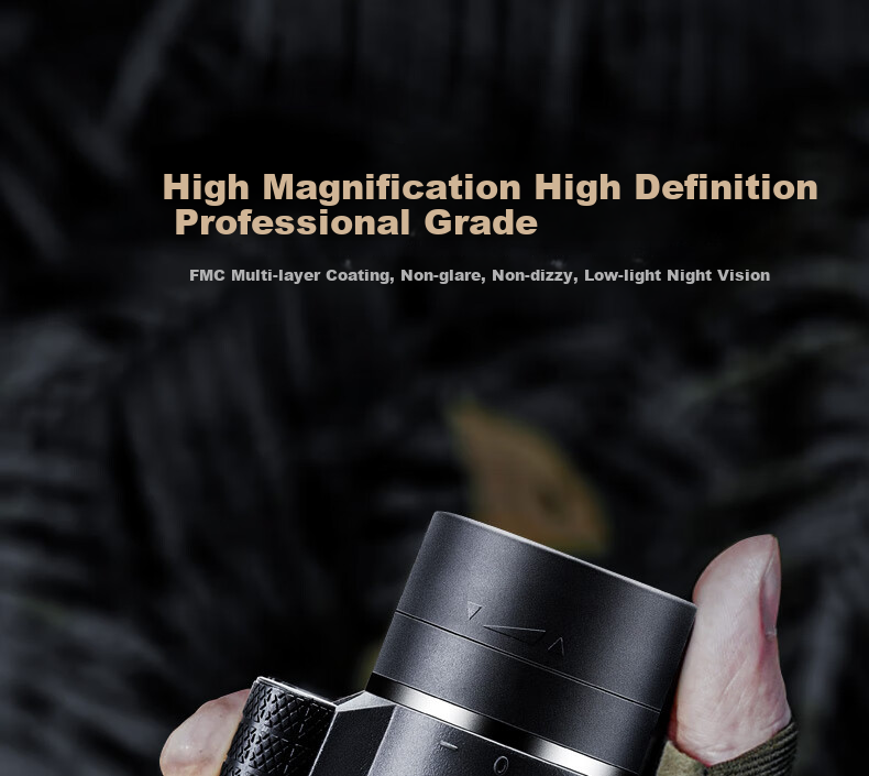 Jiapu High-Power Monocular Telescope HD Non-Military Night Vision 8000m Professional Outdoor Concert Phone-Compatible 5
