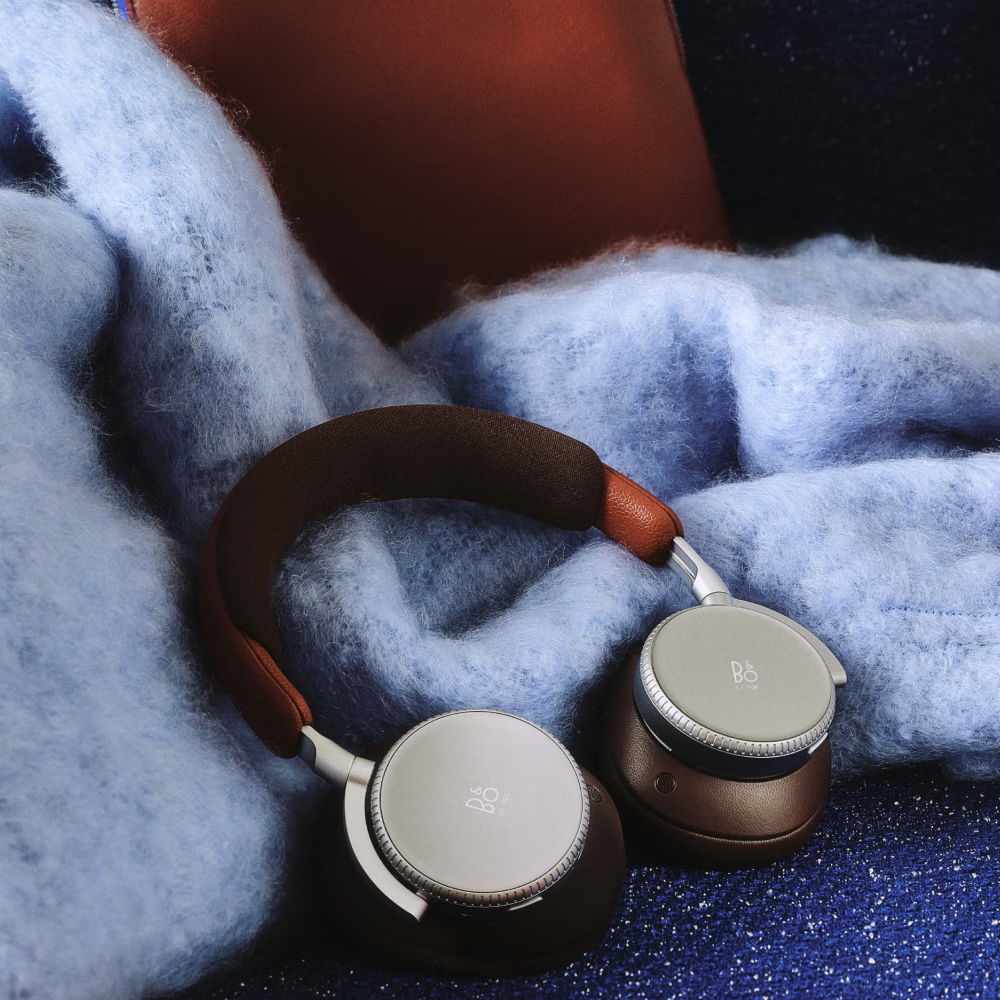 Беспроводные Bluetooth-наушники B&O Beoplay H100 с активным шумоподавлением, сертификацией Hi-Res Audio, в цвете "Century Brown"