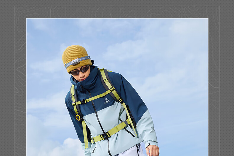 361° Unisex Autumn Winter 3-in-1 Sports Water-Repellent Windproof Fleece-Lined Jacket 632533607-1 5