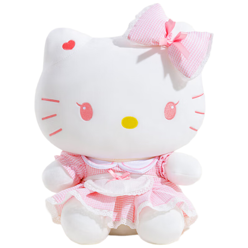 Imiwa Official Hello Kitty Plush Doll Soft KT Cat Toy Gift for Girls Christmas Birthday Present