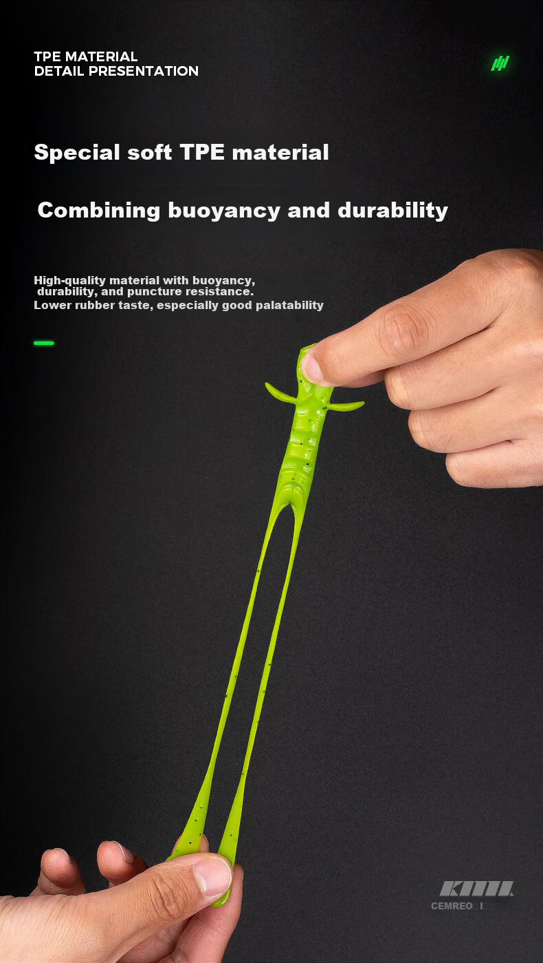 Kemailei Frog Fishing Lure Set, 10g, for Bass And Snakehead Fish, Suitable for Wild Fishing, Artificial Bait, Soft Bait, Leiwang 7