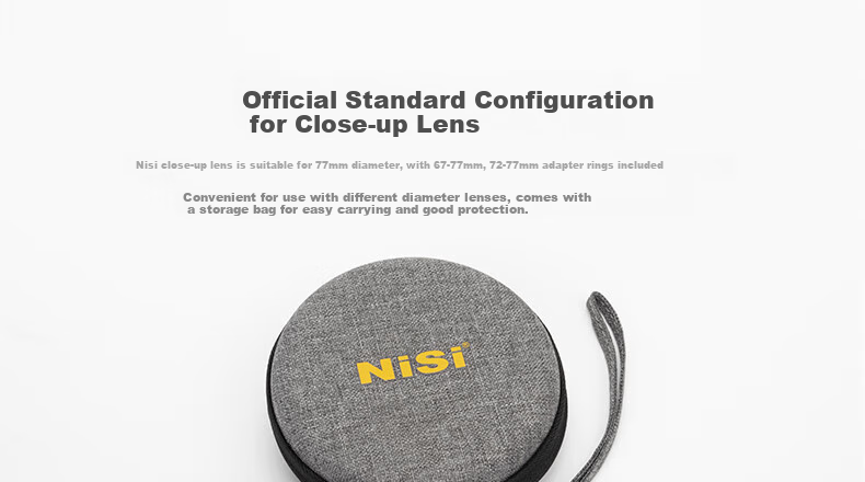 NiSi Close-Up Lens Second Generation, 77mm High-Definition Magnification Macro Lens, Close-Range Shooting Filter, Professional Macro Tool, Advanced Macro Lens for Flowers, Insects, Jewelry Micro Photography 6